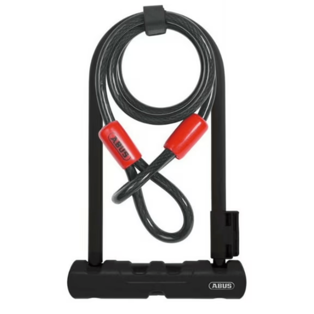 Cable Best U Bike Lock ABUS Ultra 410 Black Bicycle U-Lock With