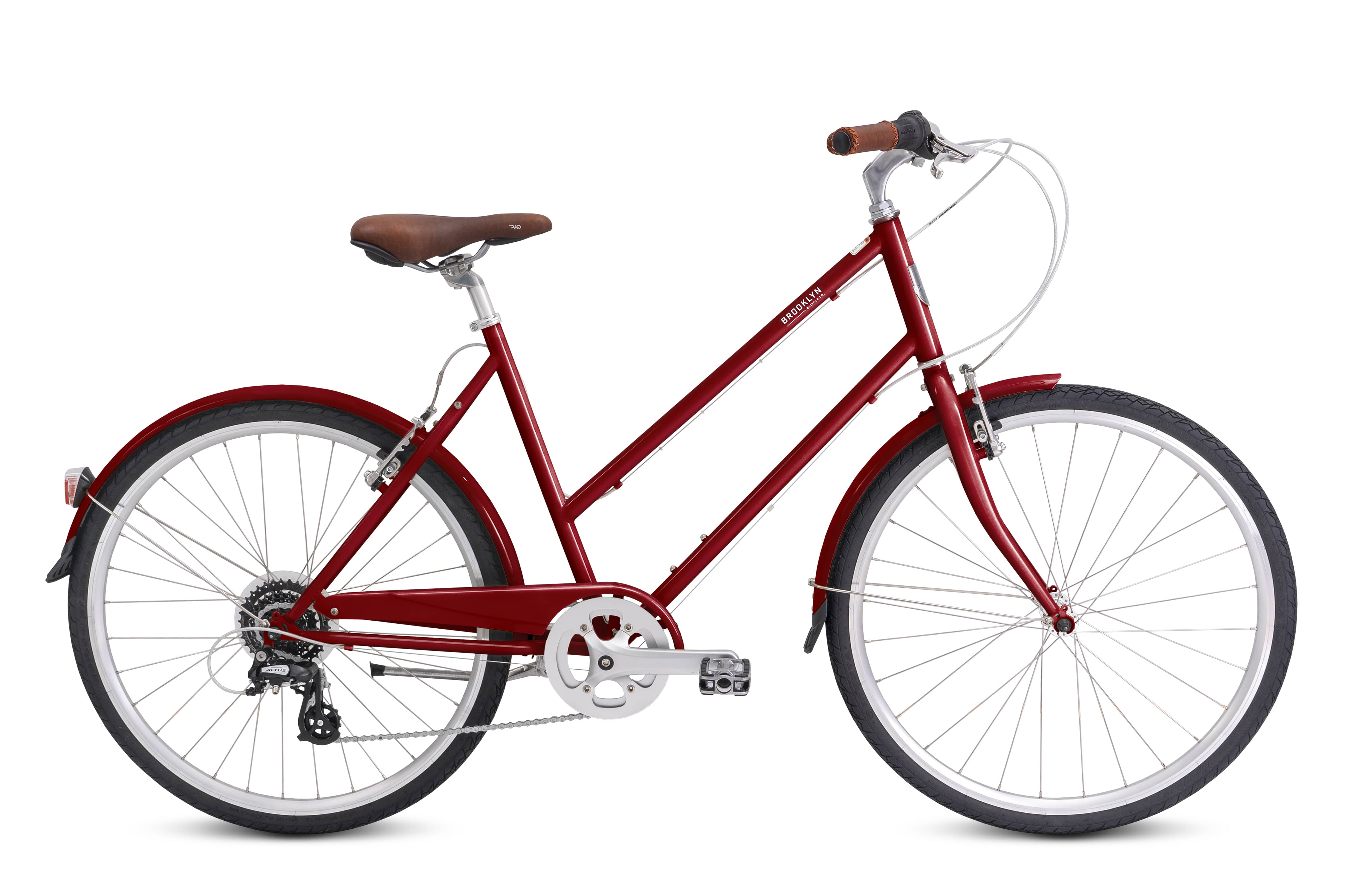 Franklin 8 Speed 8 Speed Step Through Bicycle | Franklin Eight City Cruiser  Cardinal Red / S/M 8D-FRA-CR-M