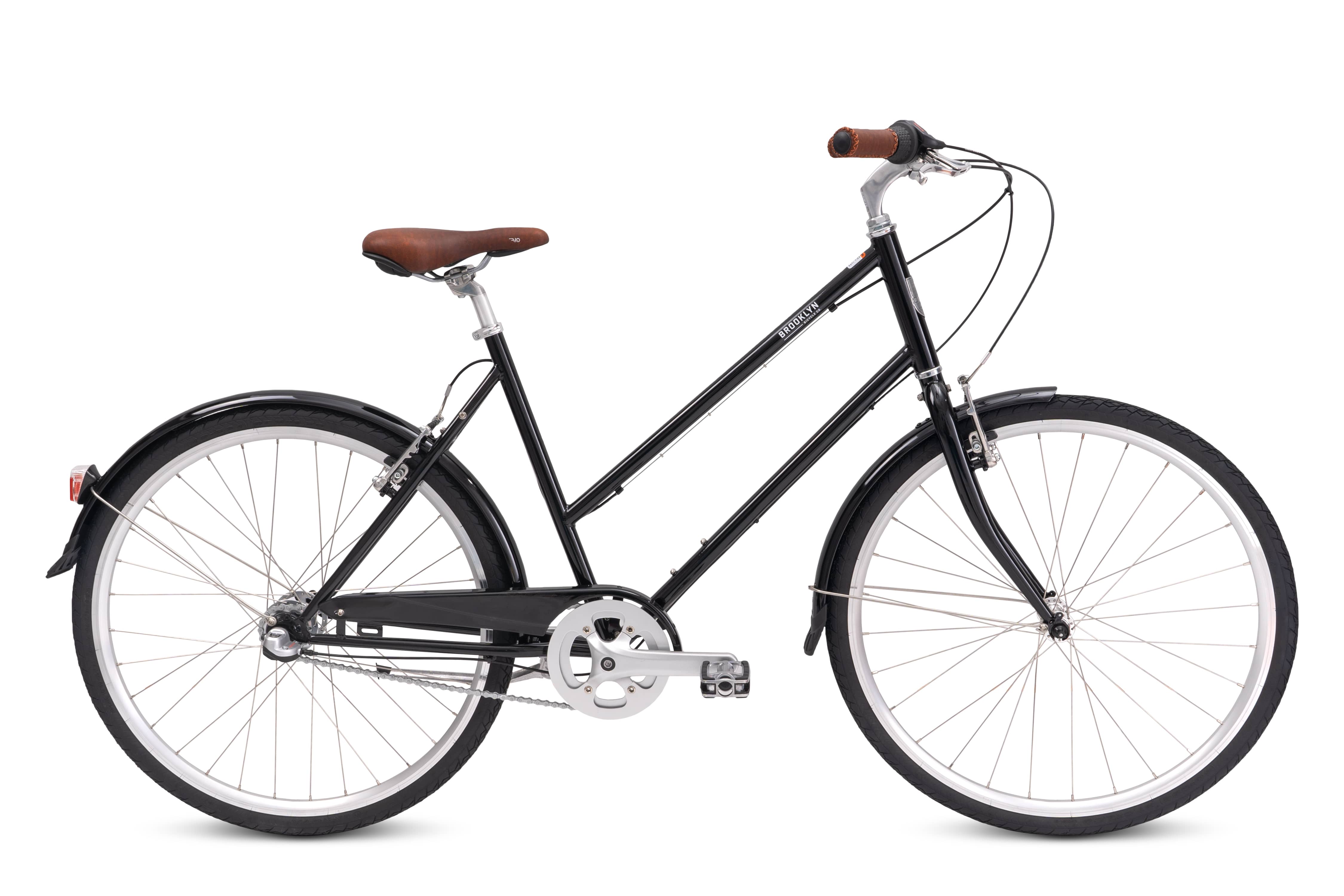 Franklin 3 Speed 3 Speed Step Through Bicycle | Franklin Three City Bike Gloss Black / Large 3I-FRA-GB-L