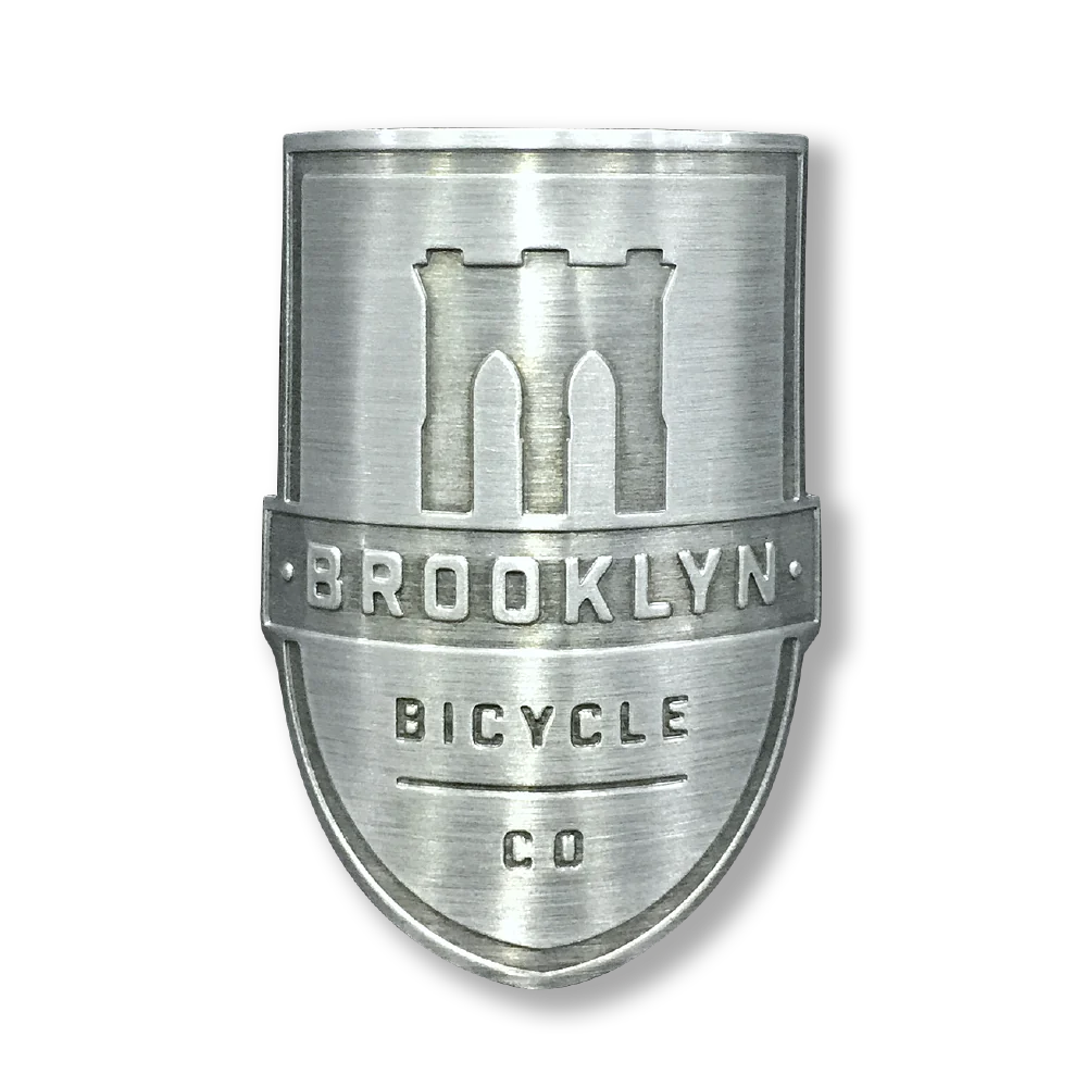 Brooklyn Bicycle Co. headbadge