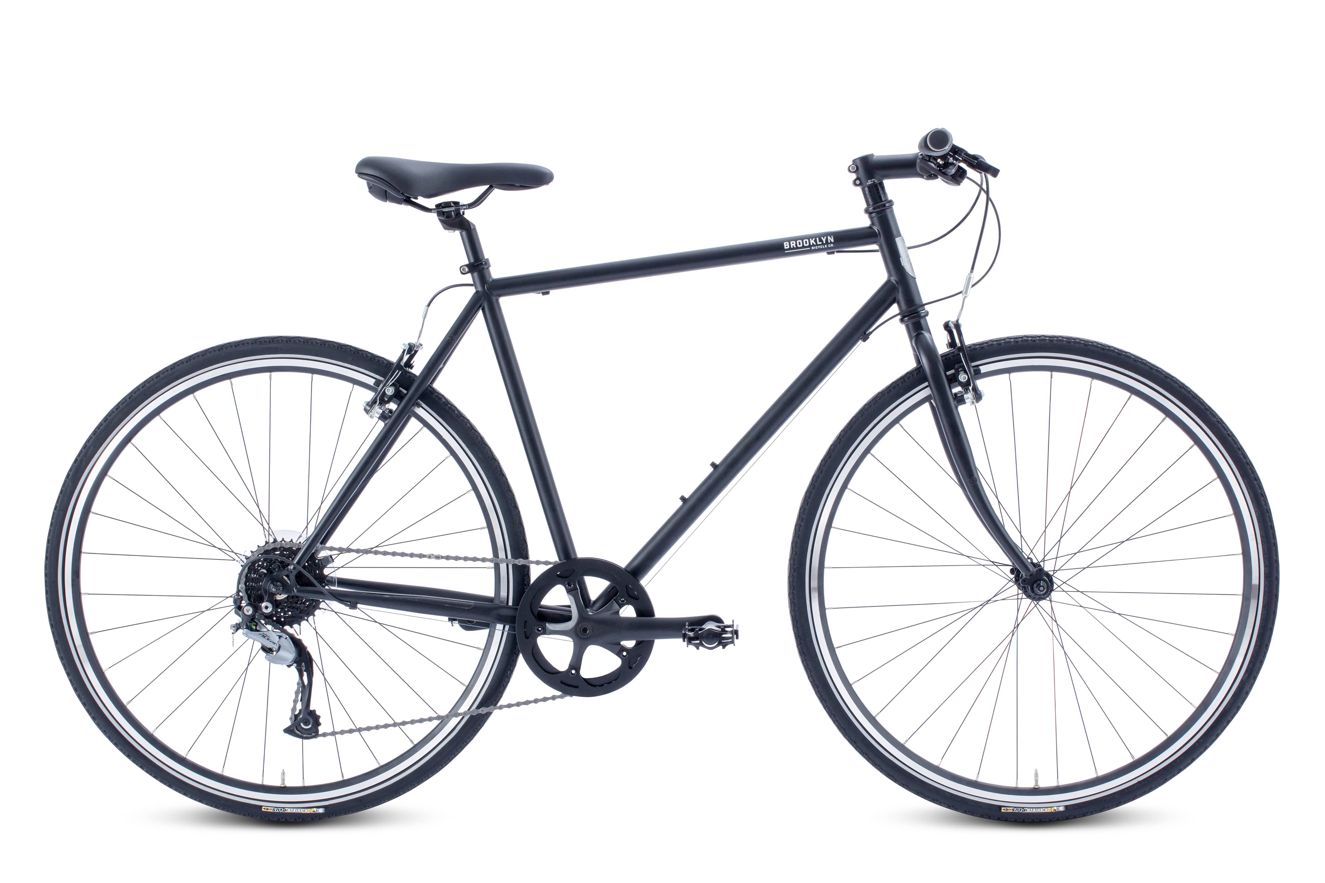 Roebling Hybrid Bike | Roebling Hybrid Commuter Bicycle  Matte Black / 15/XS 9-ROE-MB-15