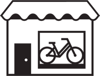 YOU pick up your bike & roll out the door.