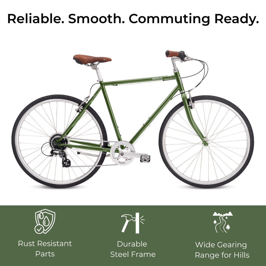 Bedford Men's 8-Speed Commuter Bike