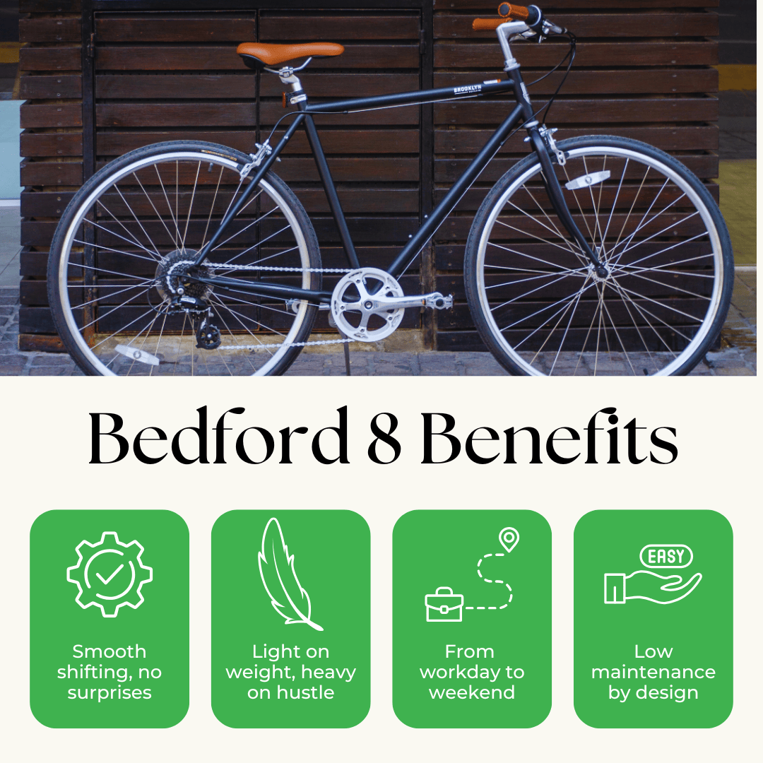Bedford 8 Bedford 8 | Men’s 8-Speed Commuter Bike