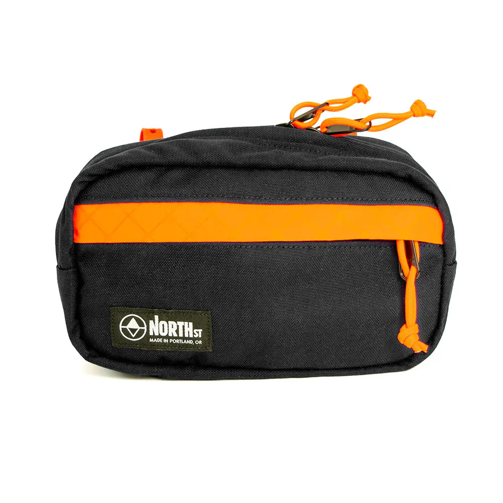 Pioneer 9 Handlebar Pack by North Street Bags Pioneer 9 Handlebar Pack by North Street Bags Black & Orange 01042475
