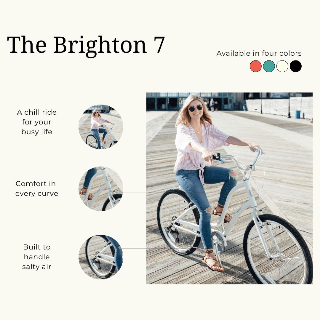 Brighton 7 Speed Cruiser Cruiser Bike | Brighton 7 Bike