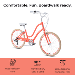 Brighton 7 Speed Cruiser Cruiser Bike | Brighton 7 BikeBrighton 7 Speed Cruiser