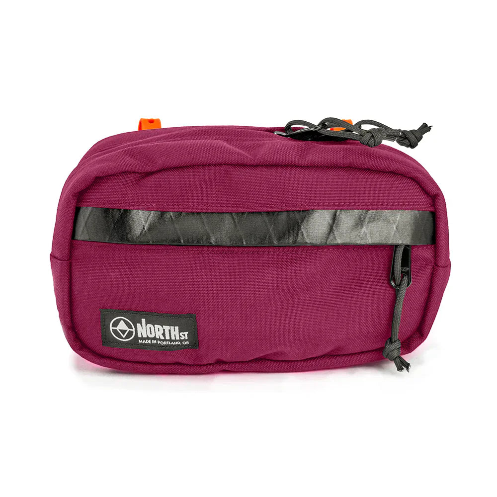 Pioneer 9 Handlebar Pack by North Street Bags Pioneer 9 Handlebar Pack by North Street Bags Burgundy & Black 01042476