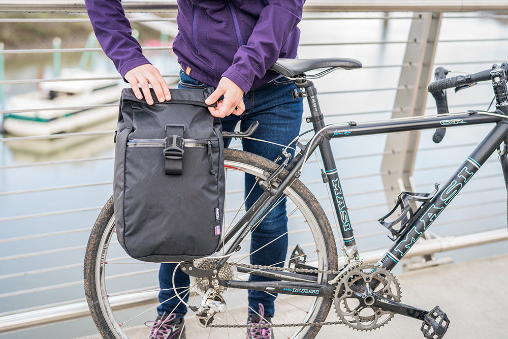 Commuter Micro Pannier 14L by North Street Bags Commuter Micro Pannier 14L by North Street Bags