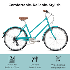 Franklin 8 Speed Step Through Bike | Women's BikeFranklin 8 Speed