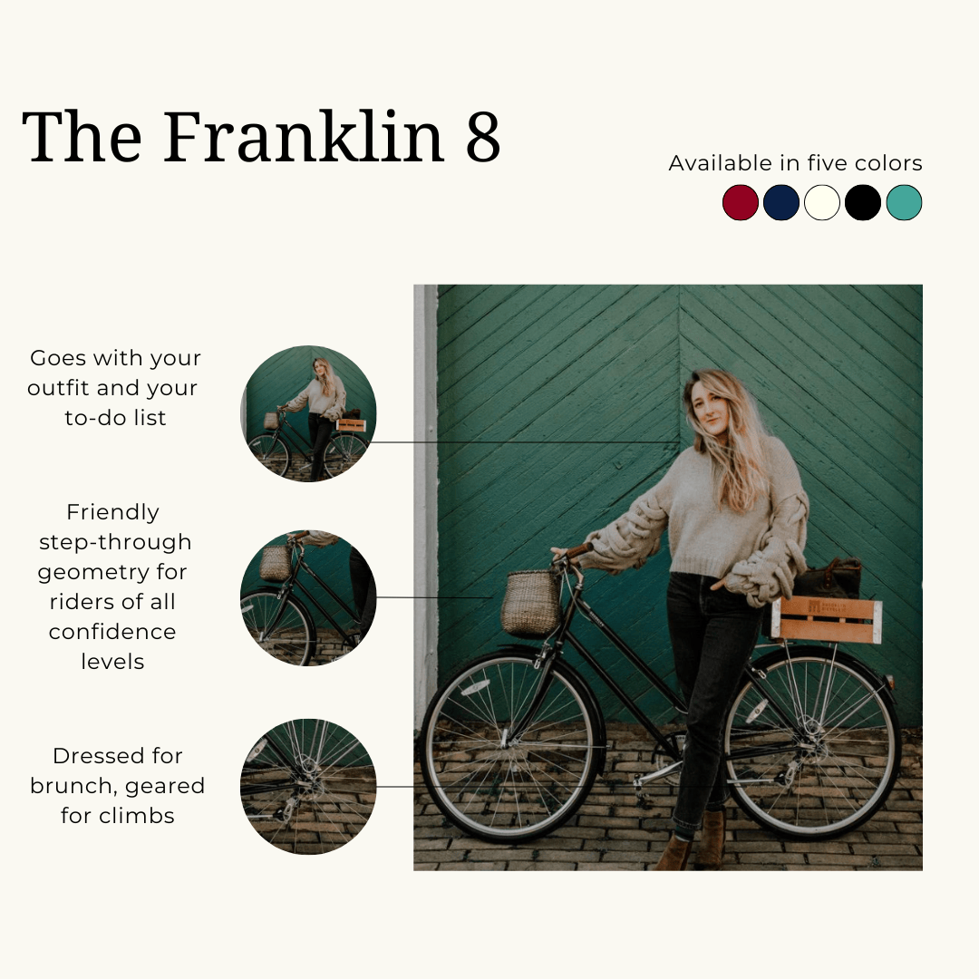 Franklin 8 Speed Step Through Bike | Women's Bike