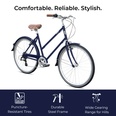 Franklin 8 Speed Step-Through Bike, 8-Speed - Franklin | Brooklyn Bicycle Co.Franklin 8 Speed