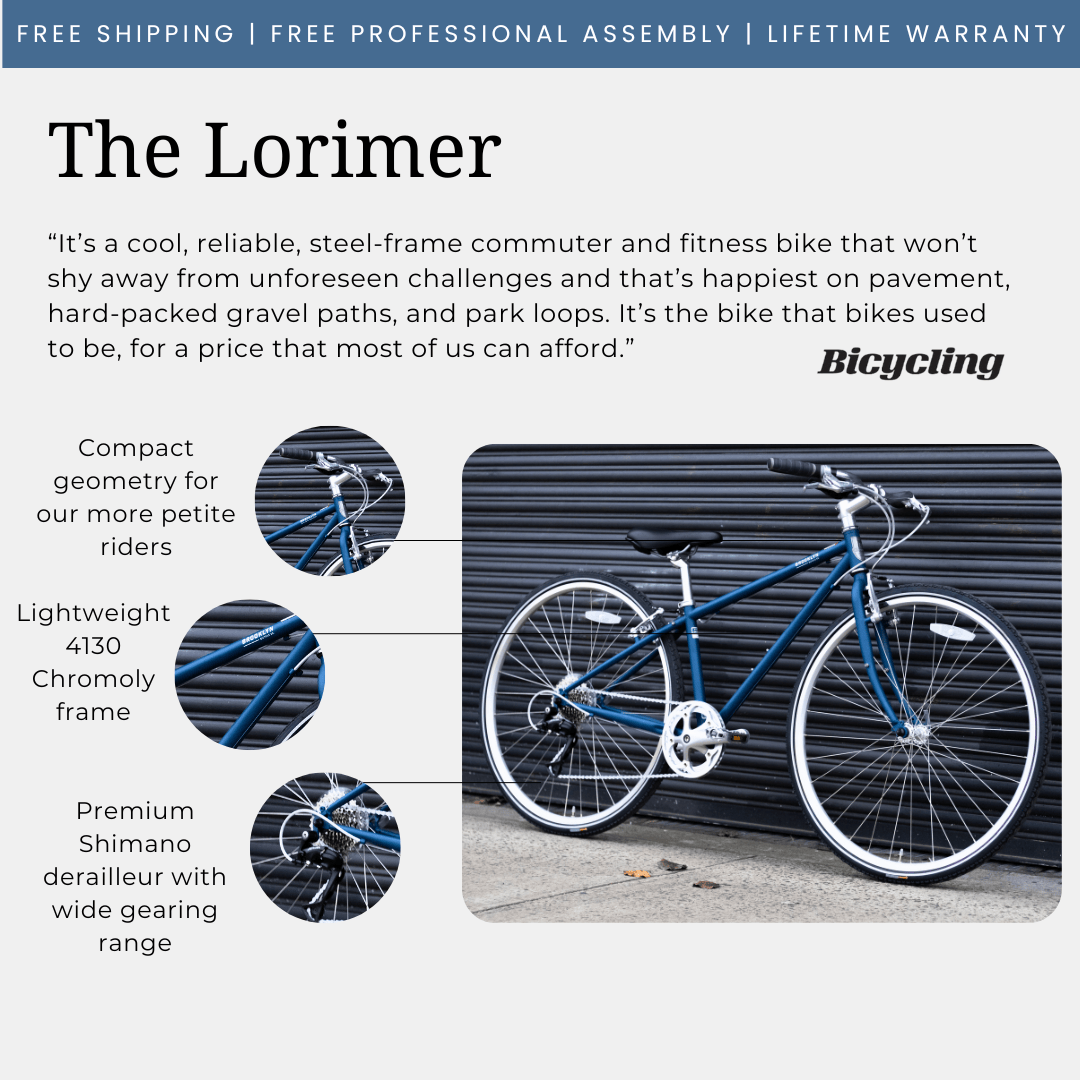 Lorimer Lorimer Hybrid Bike | City Commuter Ride