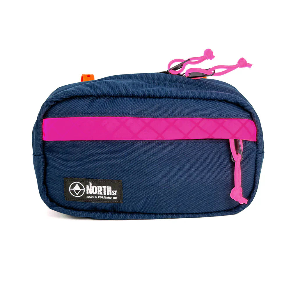 Pioneer 9 Handlebar Pack by North Street Bags Pioneer 9 Handlebar Pack by North Street Bags Midnight & Pink 01042067