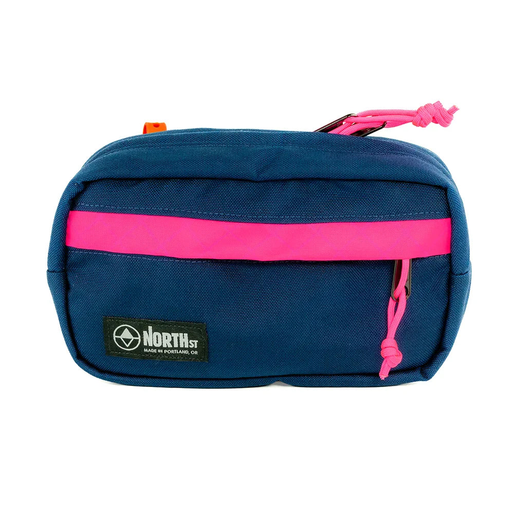 Pioneer 9 Handlebar Pack by North Street Bags Pioneer 9 Handlebar Pack by North Street Bags Midnight & Pink 01042067