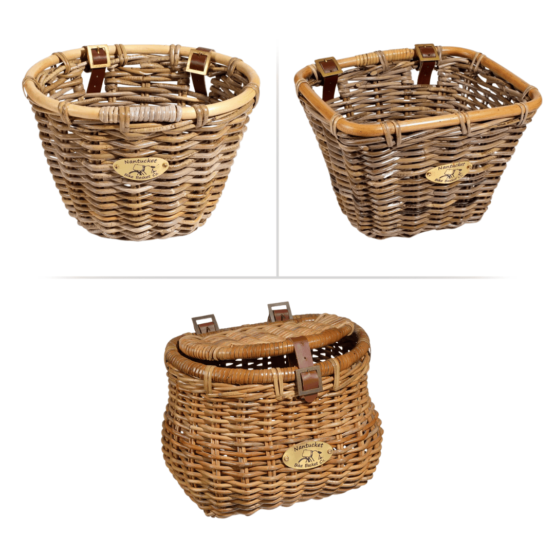 Nantucket Rattan Bike Basket Nantucket Rattan Bike Basket
