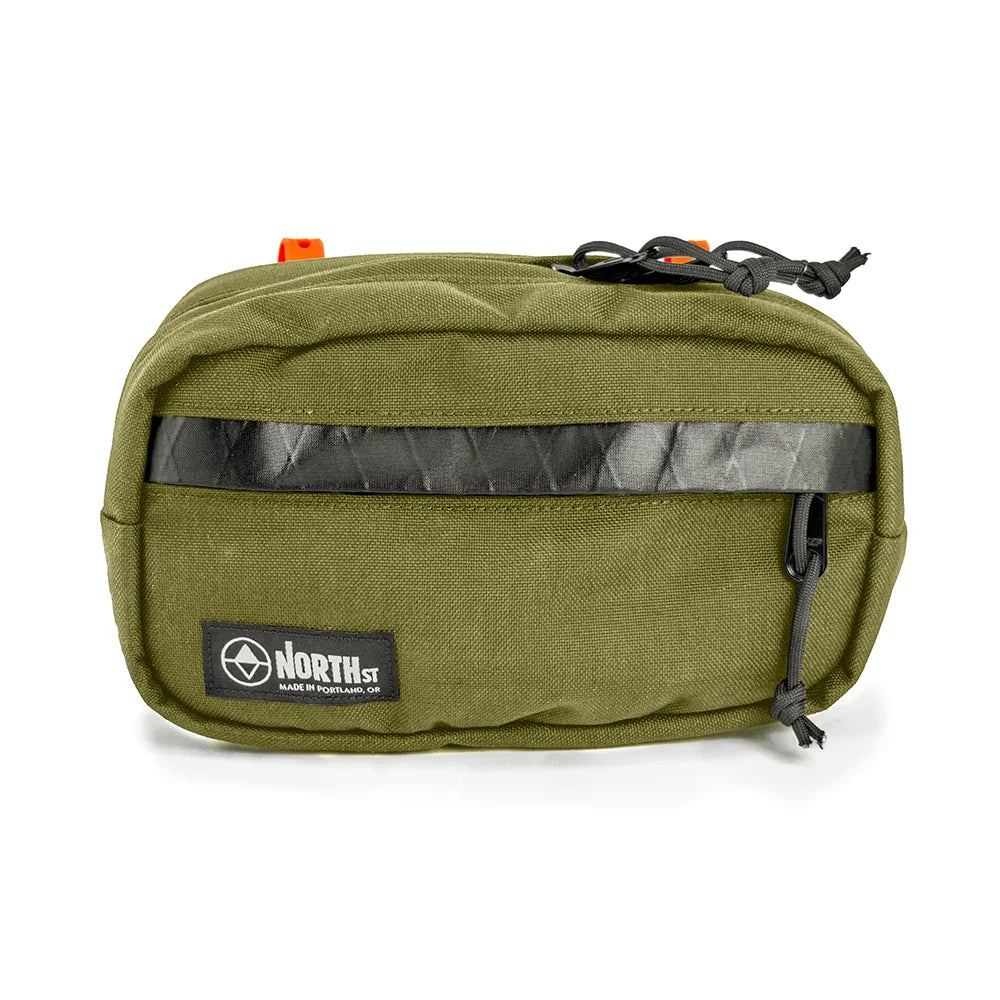 Pioneer 9 Handlebar Pack by North Street Bags Pioneer 9 Handlebar Pack by North Street Bags Olive & Black 01042530
