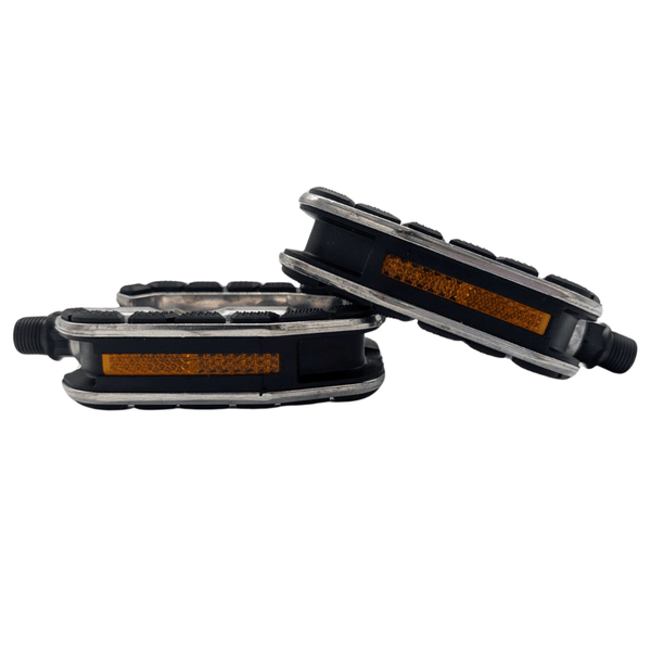 Safe Reflective Alloy Bike Pedals