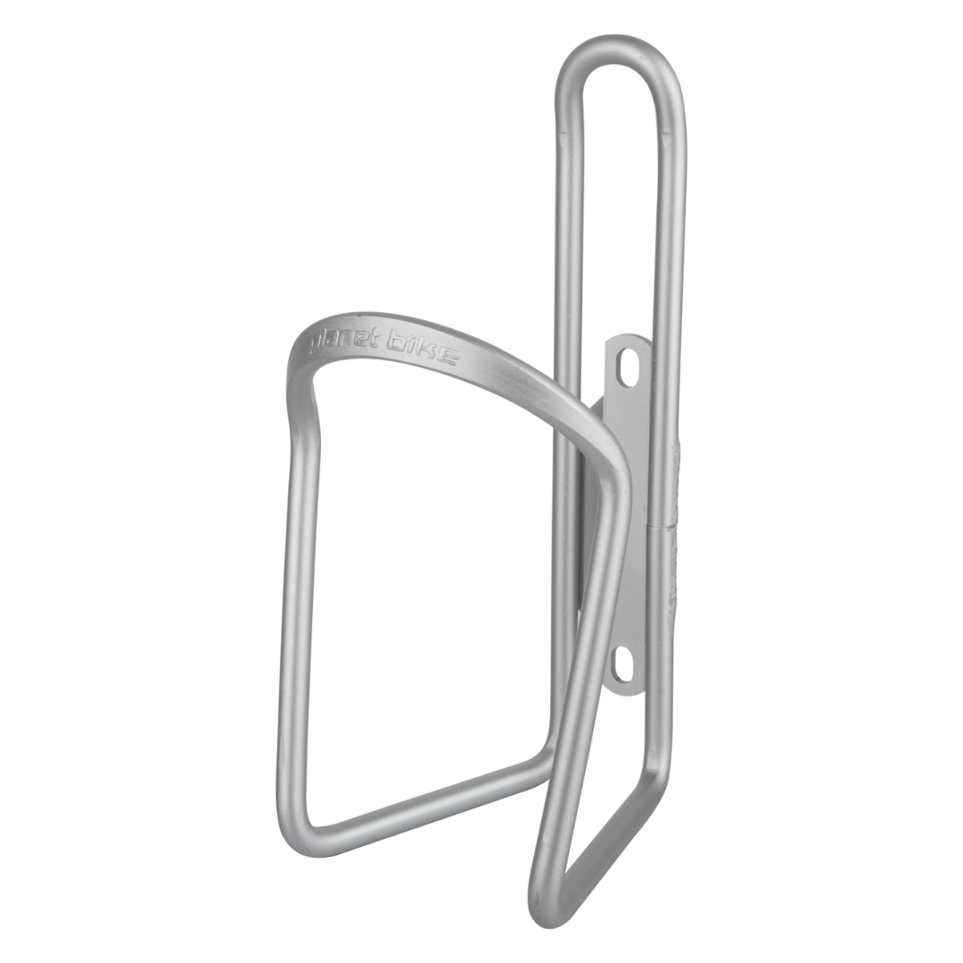 Water Bottle Cage Aluminum Water Bottle Cage For Secure Hydration Silver CAGE-SLV