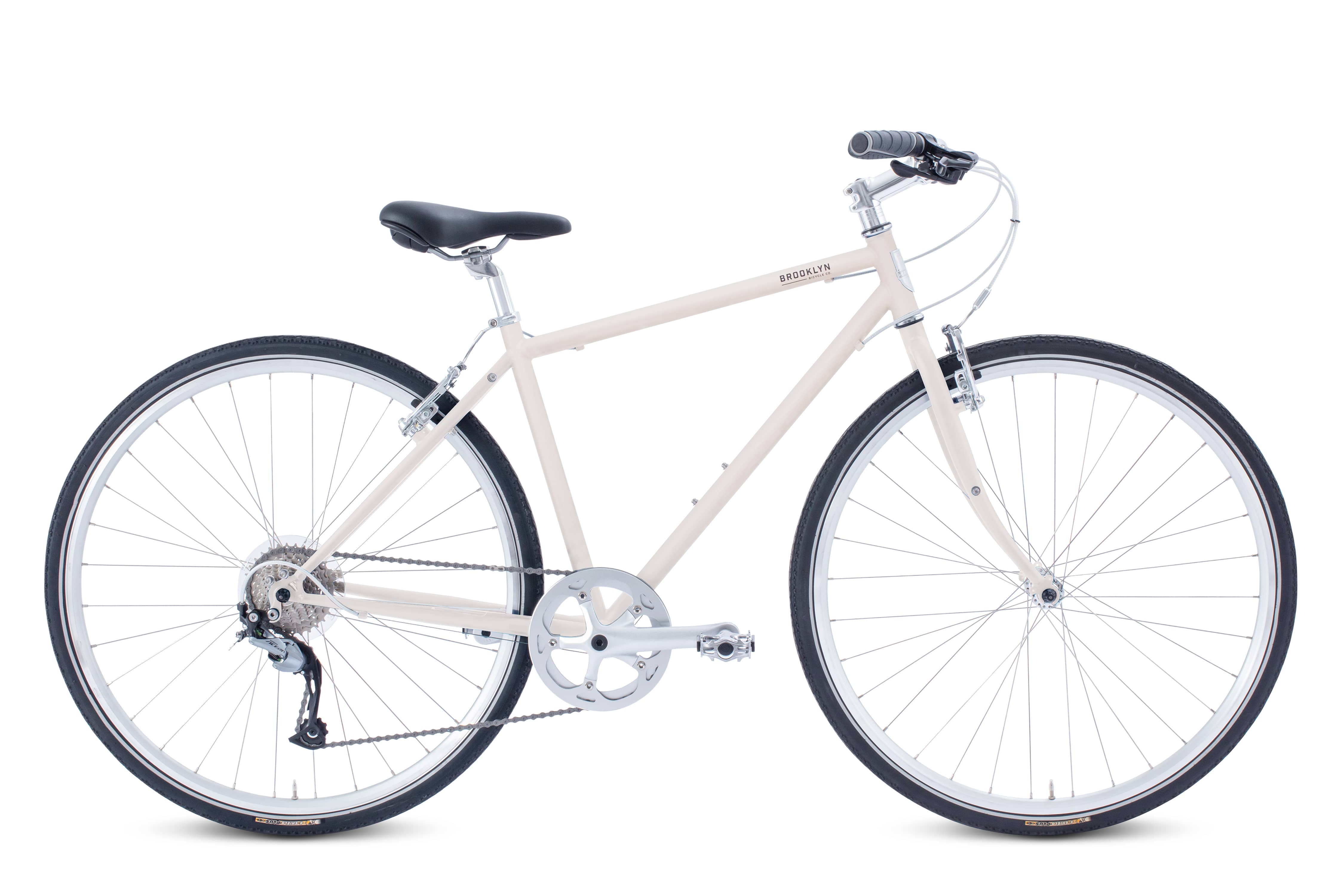 Lorimer Hybrid Bike | Lorimer Hybrid Commuter Bicycle  Soft Ivory / 18/L 9-LOR-SI-18