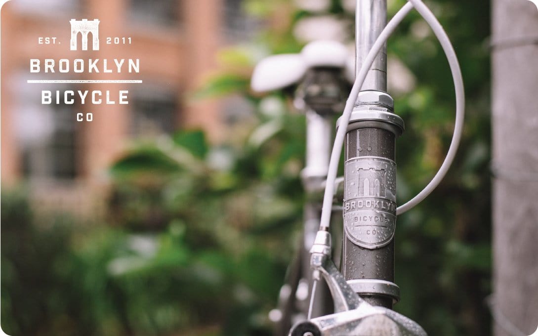 Brooklyn Bicycle Co. Gift Card 50 GC-50